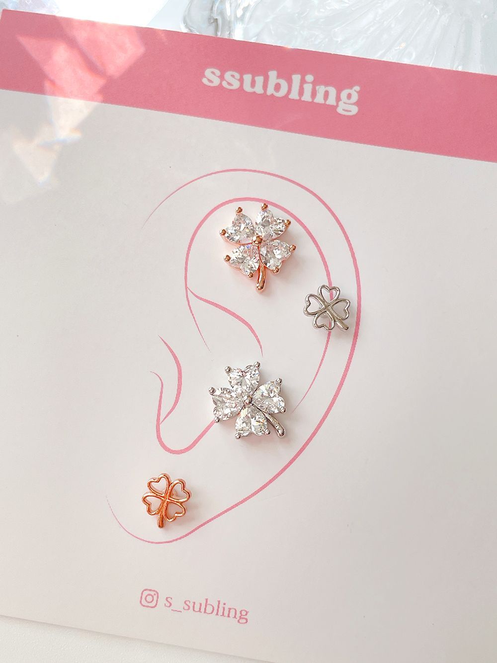 [Surgical] Star Drop Cubic (3 แบบ 2 สี) 16G 