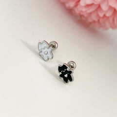 [Surgical] Cat CAT (2 Colors) 16G Body Piercing Back Piercing Cartilage Piercing 