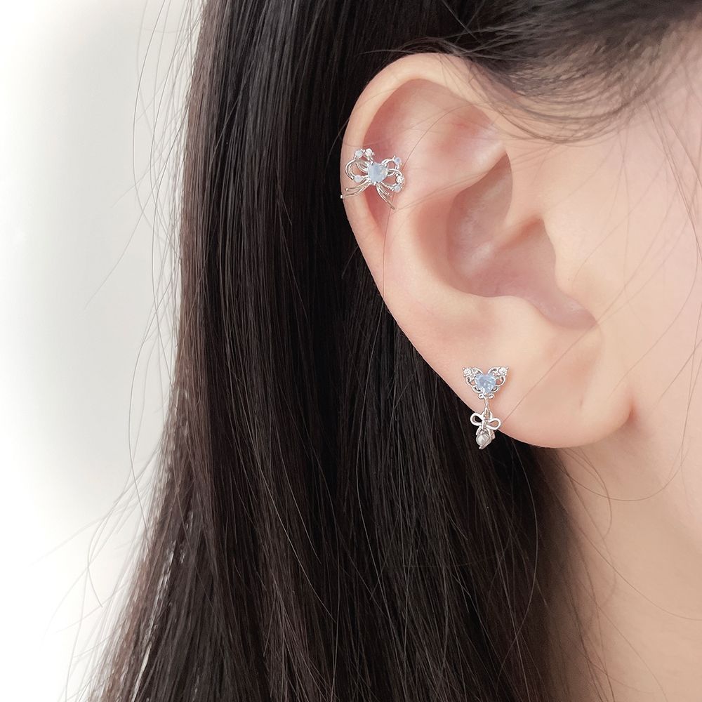[Surgical] Cubic Flower (2 Colors) 16G Body Piercing Back Piercing Cartilage Piercing 