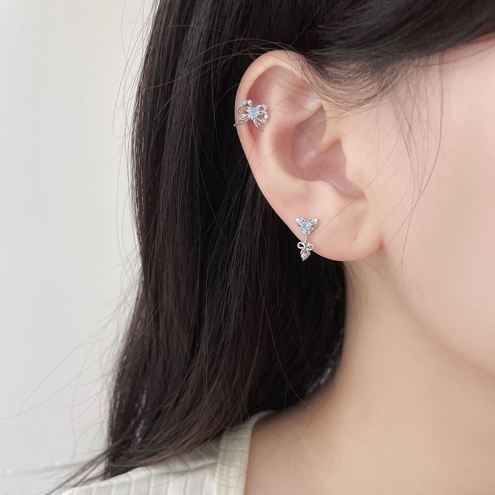 [Surgical] Cubic Flower (2 Colors) 16G Body Piercing Back Piercing Cartilage Piercing 