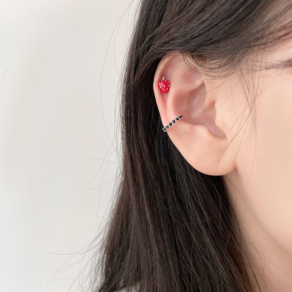[ผ่าตัด] ดอกไม้ลูกบาศก์ (2 สี) 16G เจาะร่างกาย เจาะหลัง เจาะกระดูกอ่อน 