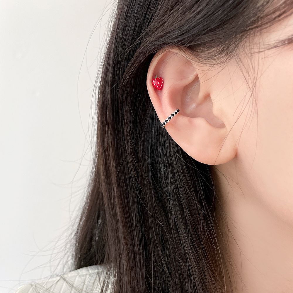 [ผ่าตัด] ดอกไม้ลูกบาศก์ (2 สี) 16G เจาะร่างกาย เจาะหลัง เจาะกระดูกอ่อน 