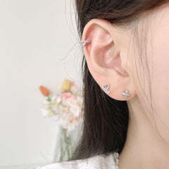 [サージカル]ボリューム クロスライン キュービック (2Color) 16G ボディピアス
