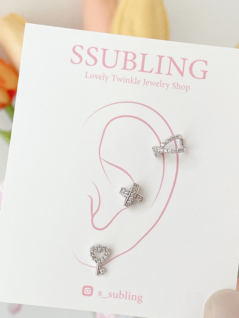 [Surgical] Star Drop Cubic (3 แบบ 2 สี) 16G 