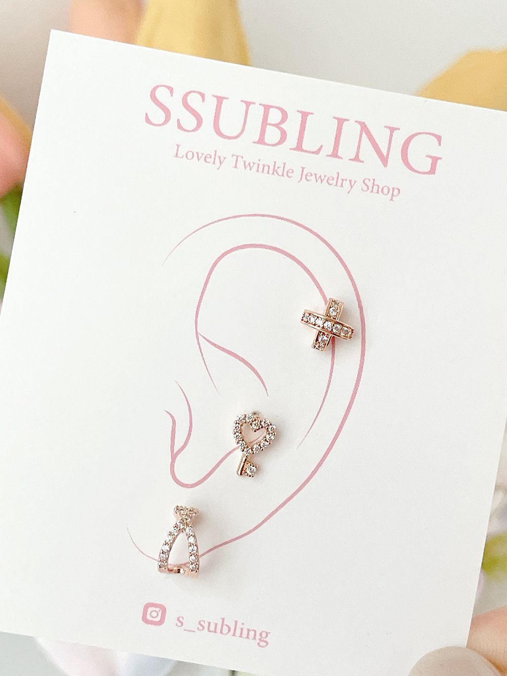 [Surgical] Star Drop Cubic (3 แบบ 2 สี) 16G 