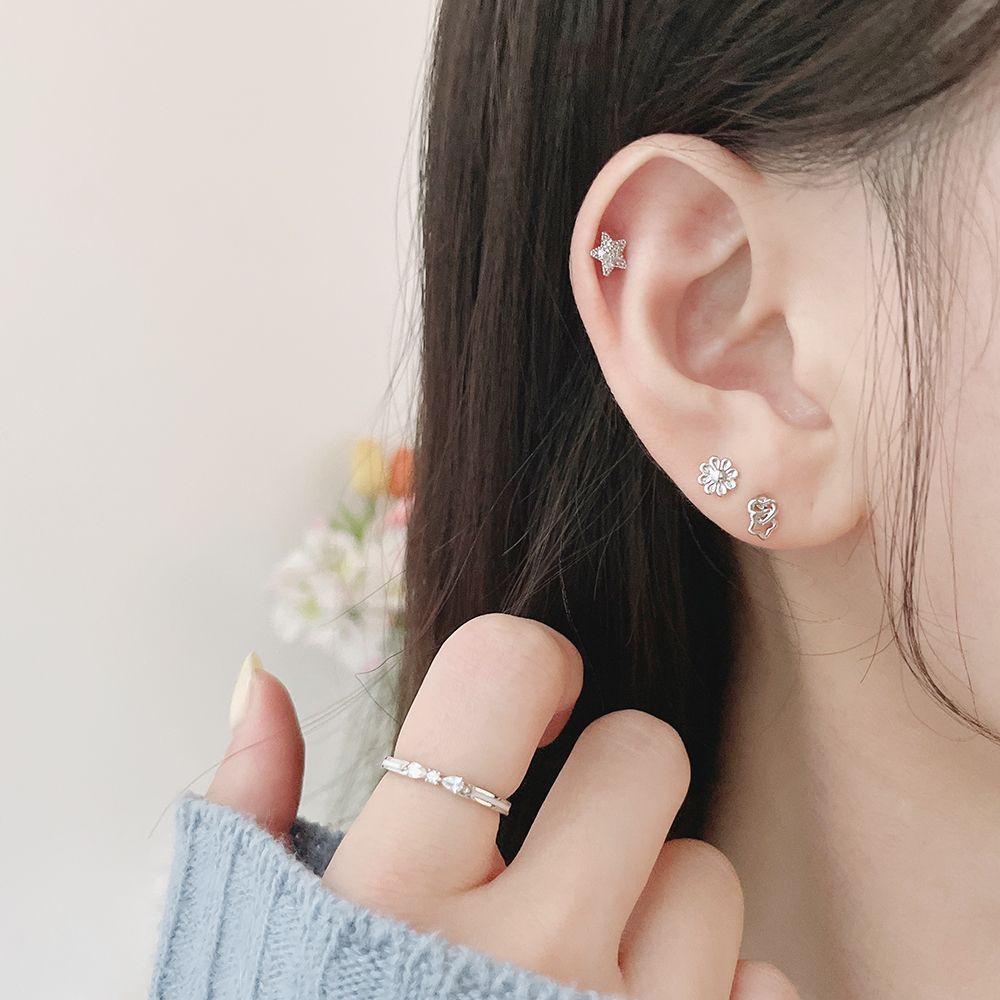 [Surgical] Star Drop Cubic (3 Types 2 Colors) 16G 