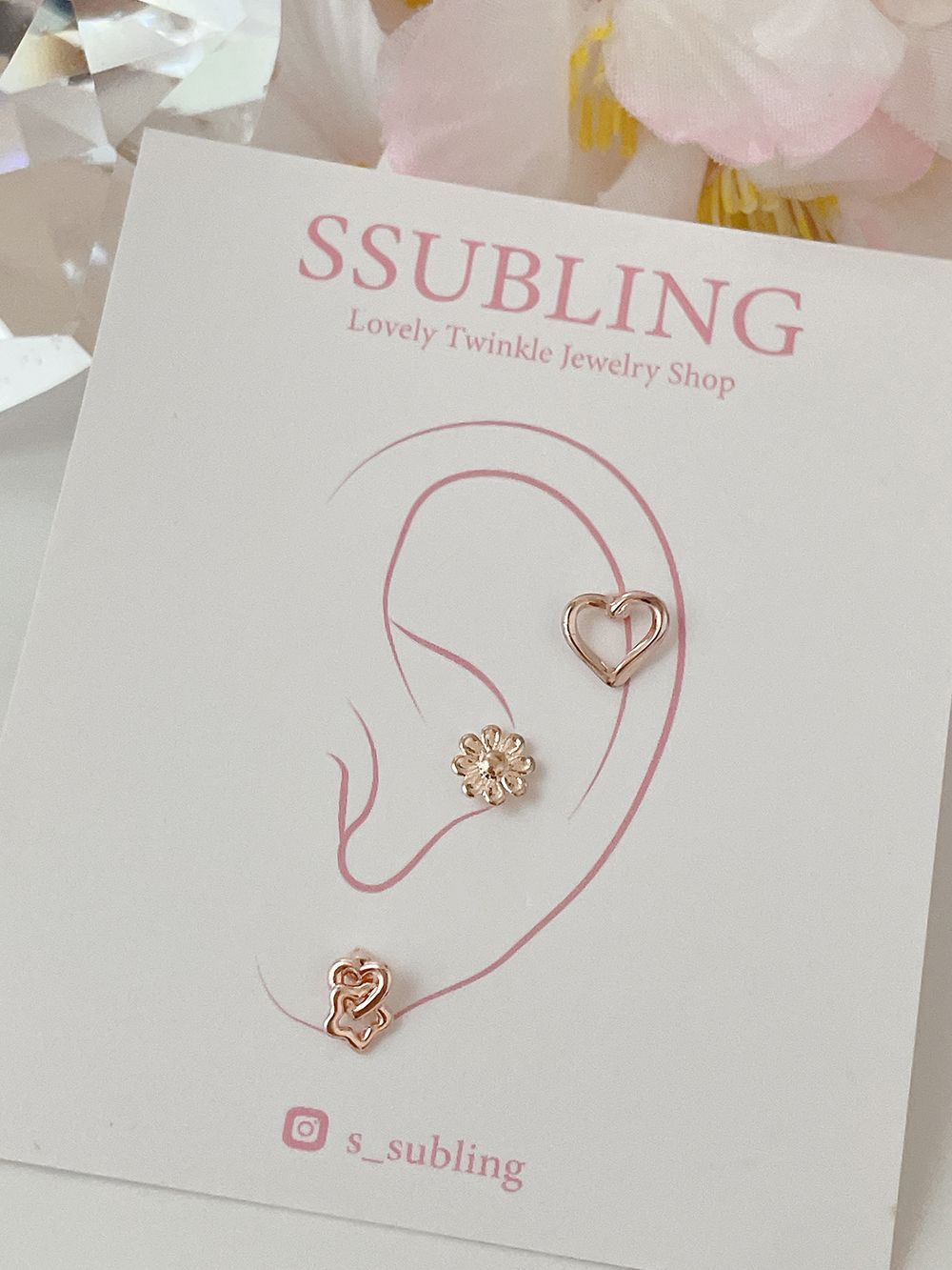 [Surgical] Star Drop Cubic (3 Types 2 Colors) 16G 