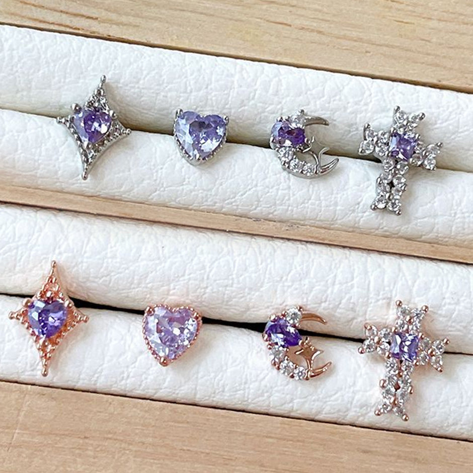 Fua 片耳ピアス早いもの勝ち！最終値下げ！期間限定です。 楽天市場】ピアッサー 18G 2個セット 医療用ステンレス 耳用