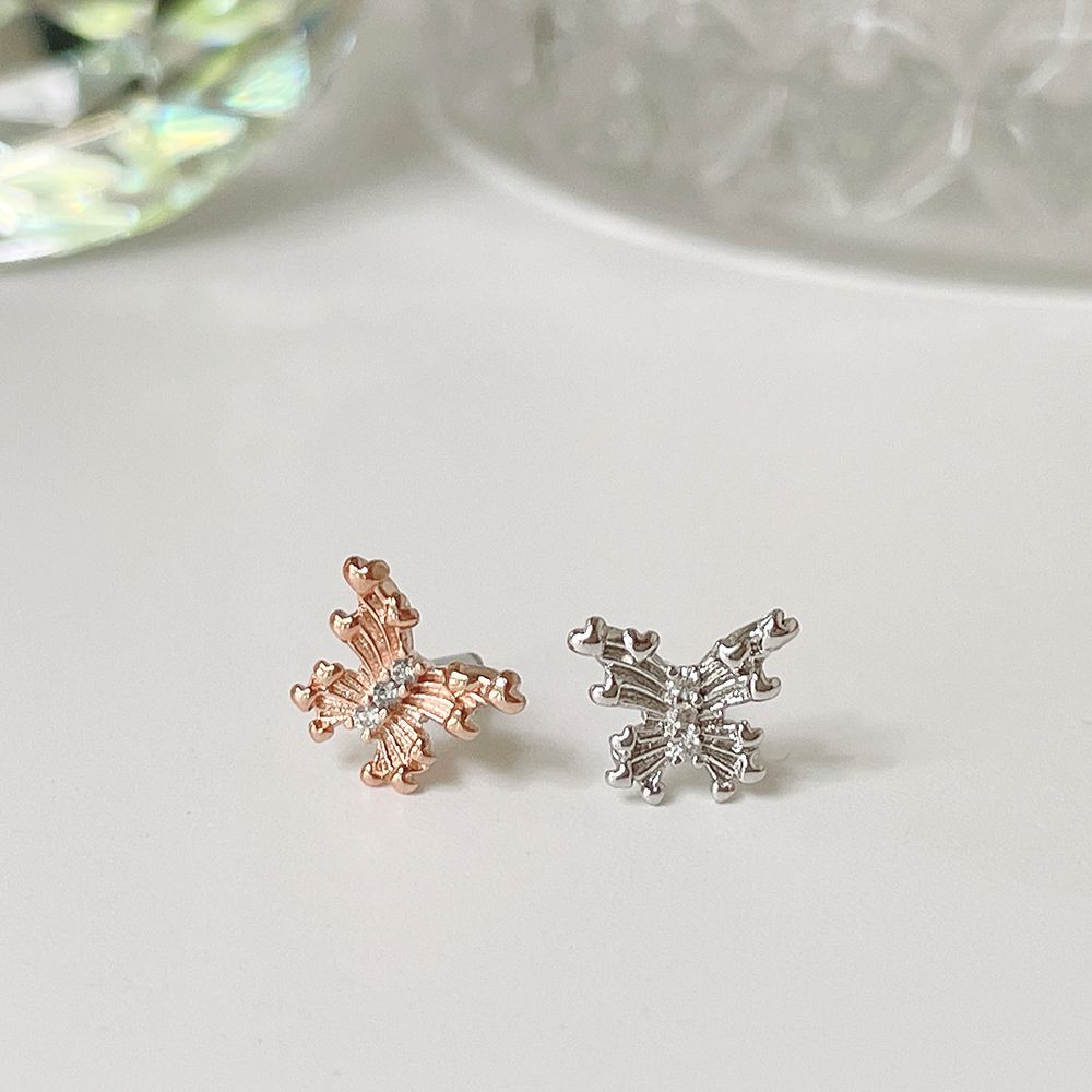[サージカル]華やか 蝶々モチーフ ボディピアス (2Color) 16G バタフライ