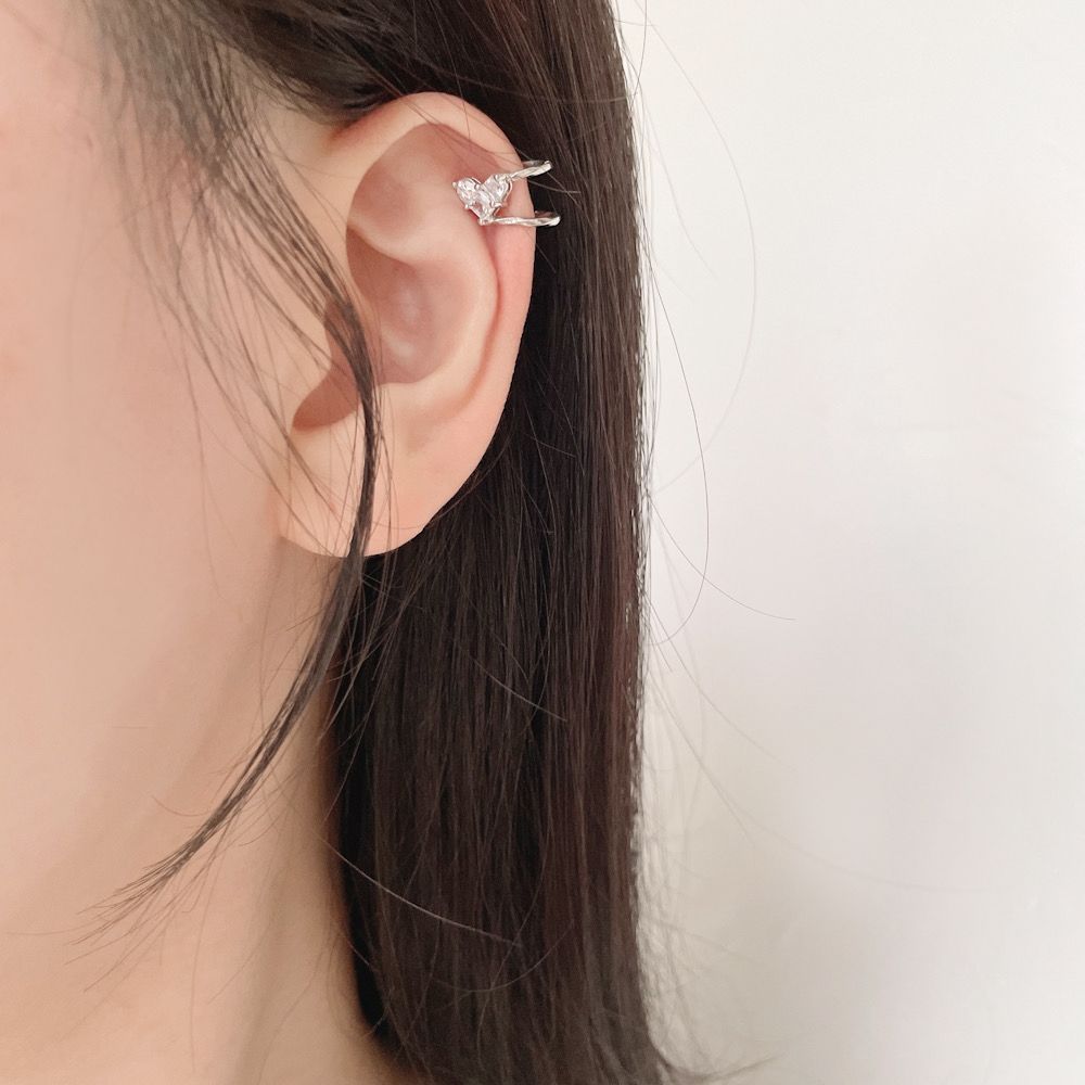Flower Double Ear Cuff (2 Colors) 