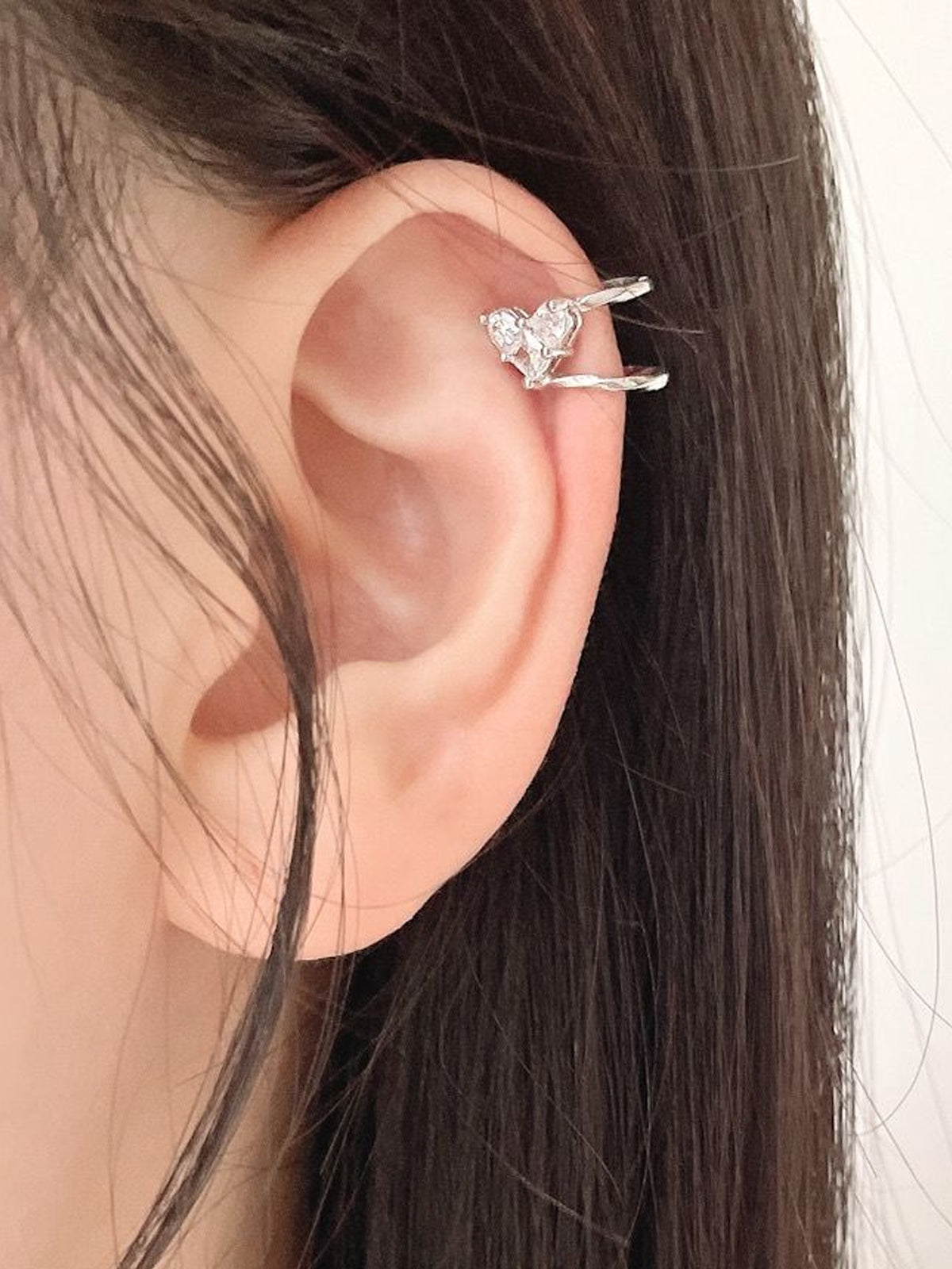 Flower Double Ear Cuff (2 Colors) 
