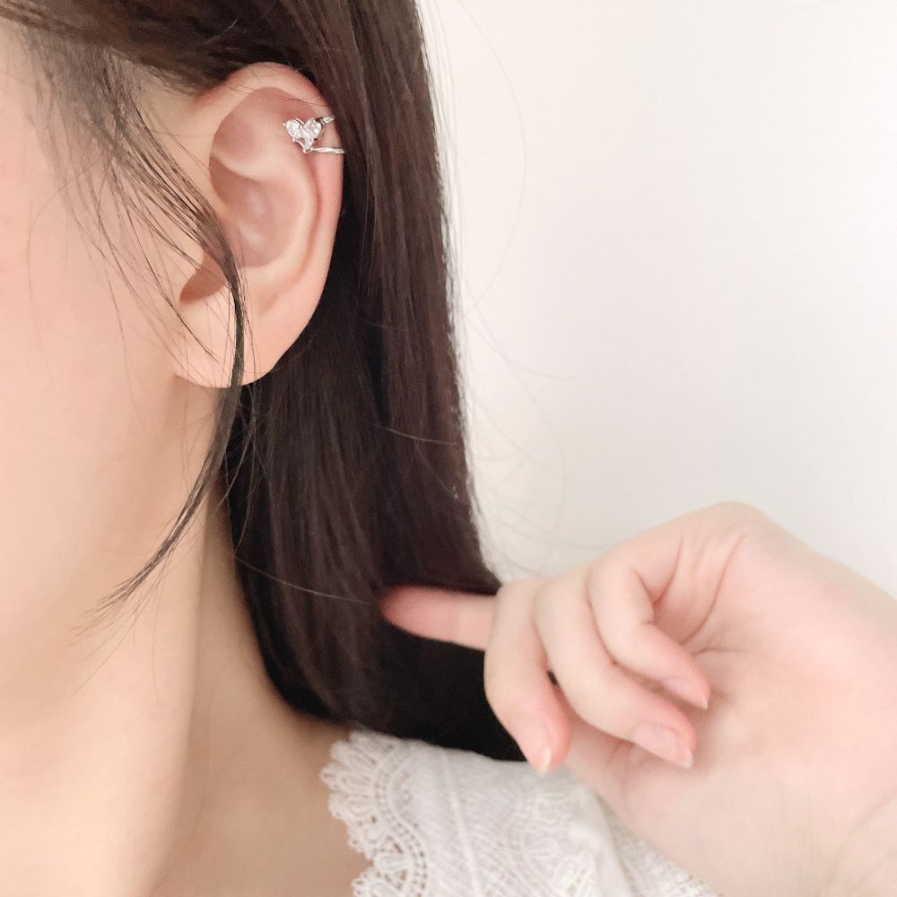Flower Double Ear Cuff (2 Colors) 