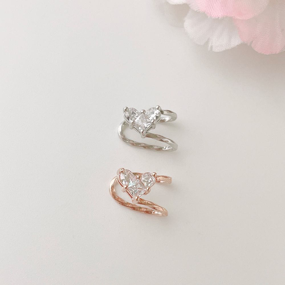 Flower Double Ear Cuff (2 Colors) 