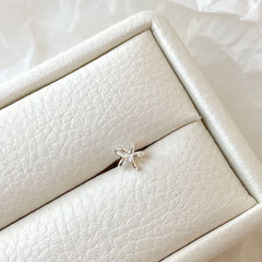 [Surgical] Cubic Flower (2 Colors) 16G Body Piercing Back Piercing Cartilage Piercing 