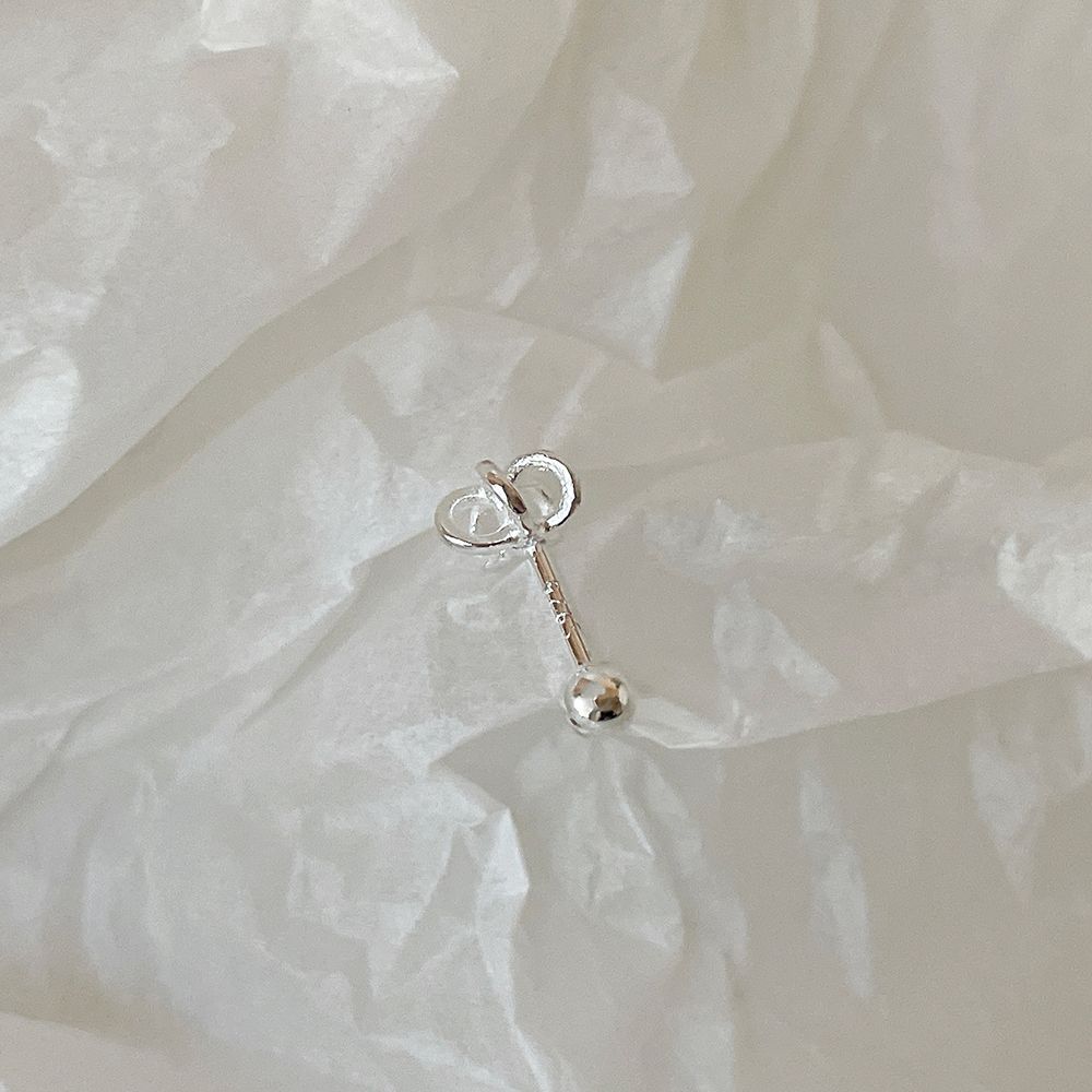 [Surgical] Cubic Flower (2 Colors) 16G Body Piercing Back Piercing Cartilage Piercing 