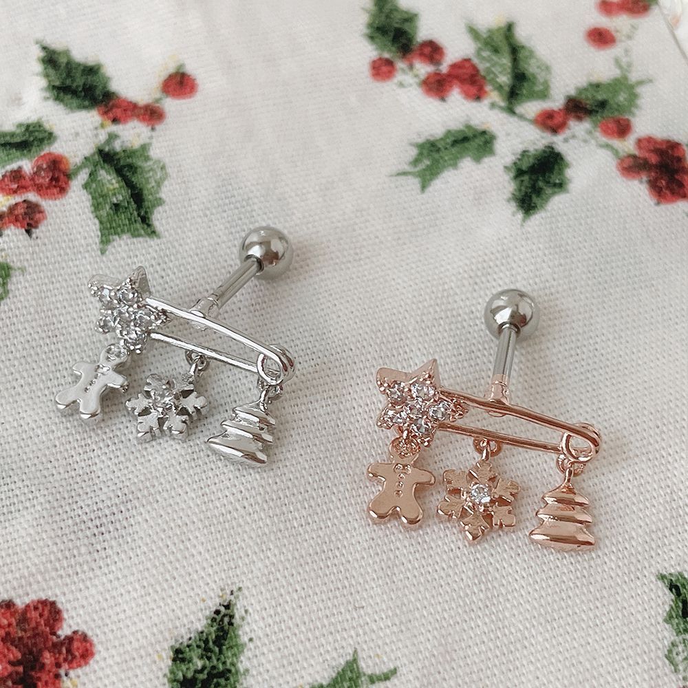 [Surgical] Star Drop Cubic (3 Types 2 Colors) 16G 