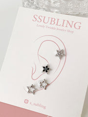 [Surgical] Star Drop Cubic (3 Types 2 Colors) 16G 