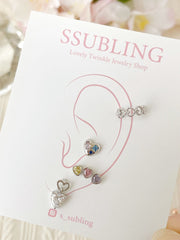 [Surgical] Star Drop Cubic (3 Types 2 Colors) 16G 