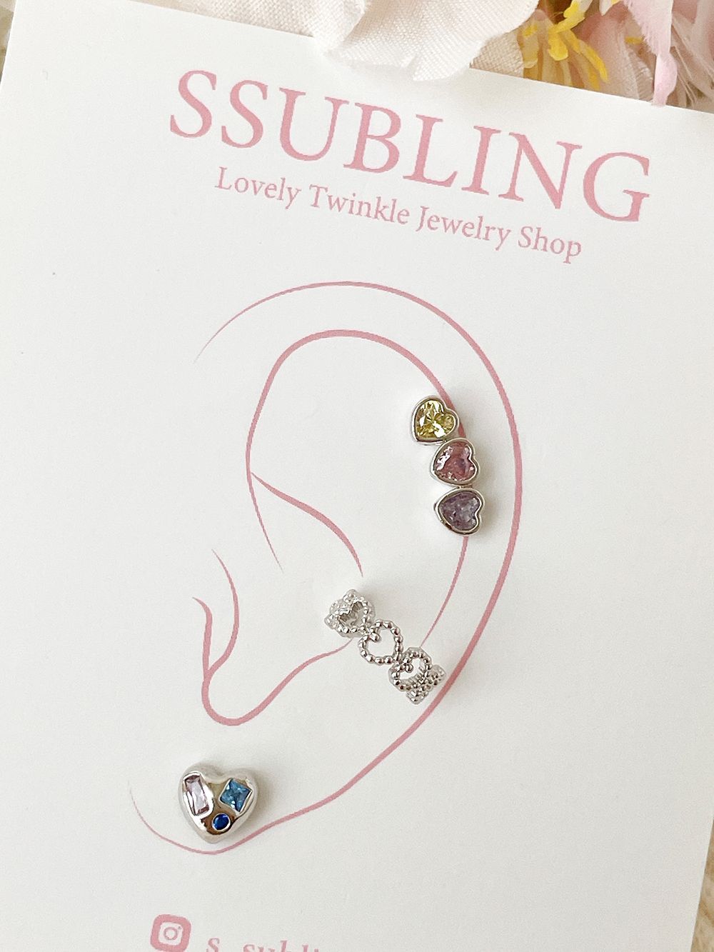 [Surgical] Star Drop Cubic (3 แบบ 2 สี) 16G 