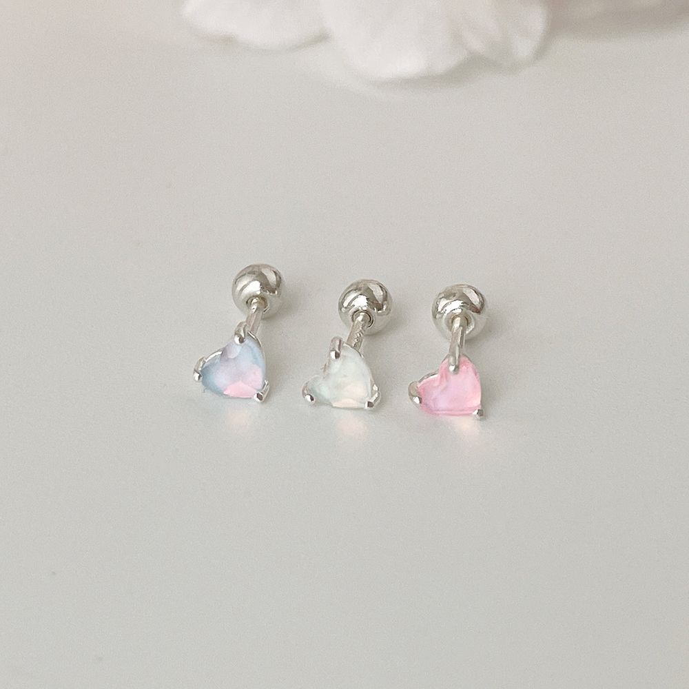 [Surgical] Cubic Flower (2 Colors) 16G Body Piercing Back Piercing Cartilage Piercing 