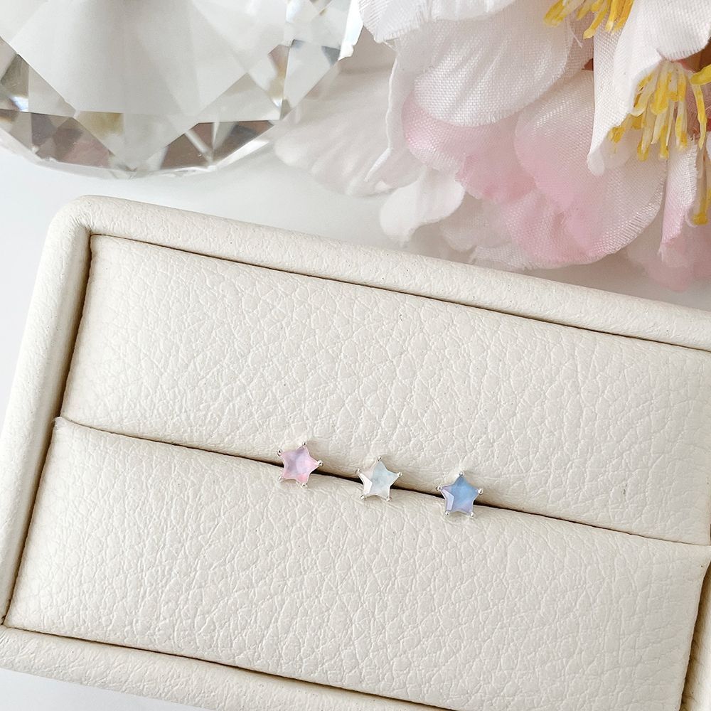 [Surgical] Cubic Flower (2 Colors) 16G Body Piercing Back Piercing Cartilage Piercing 