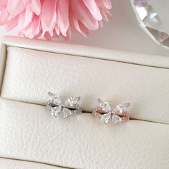 Flower Double Ear Cuff (2 Colors) 