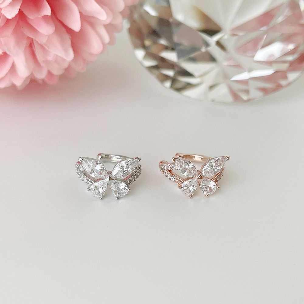 Flower Double Ear Cuff (2 Colors) 