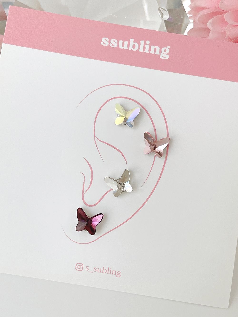 [Surgical] Star Drop Cubic (3 แบบ 2 สี) 16G 