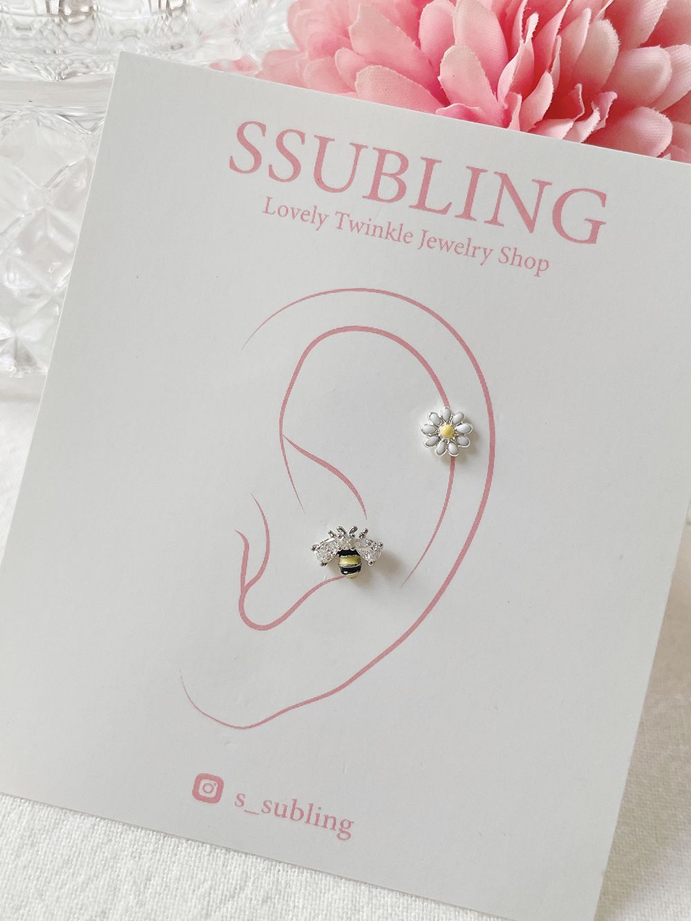 [Surgical] Star Drop Cubic (3 แบบ 2 สี) 16G 