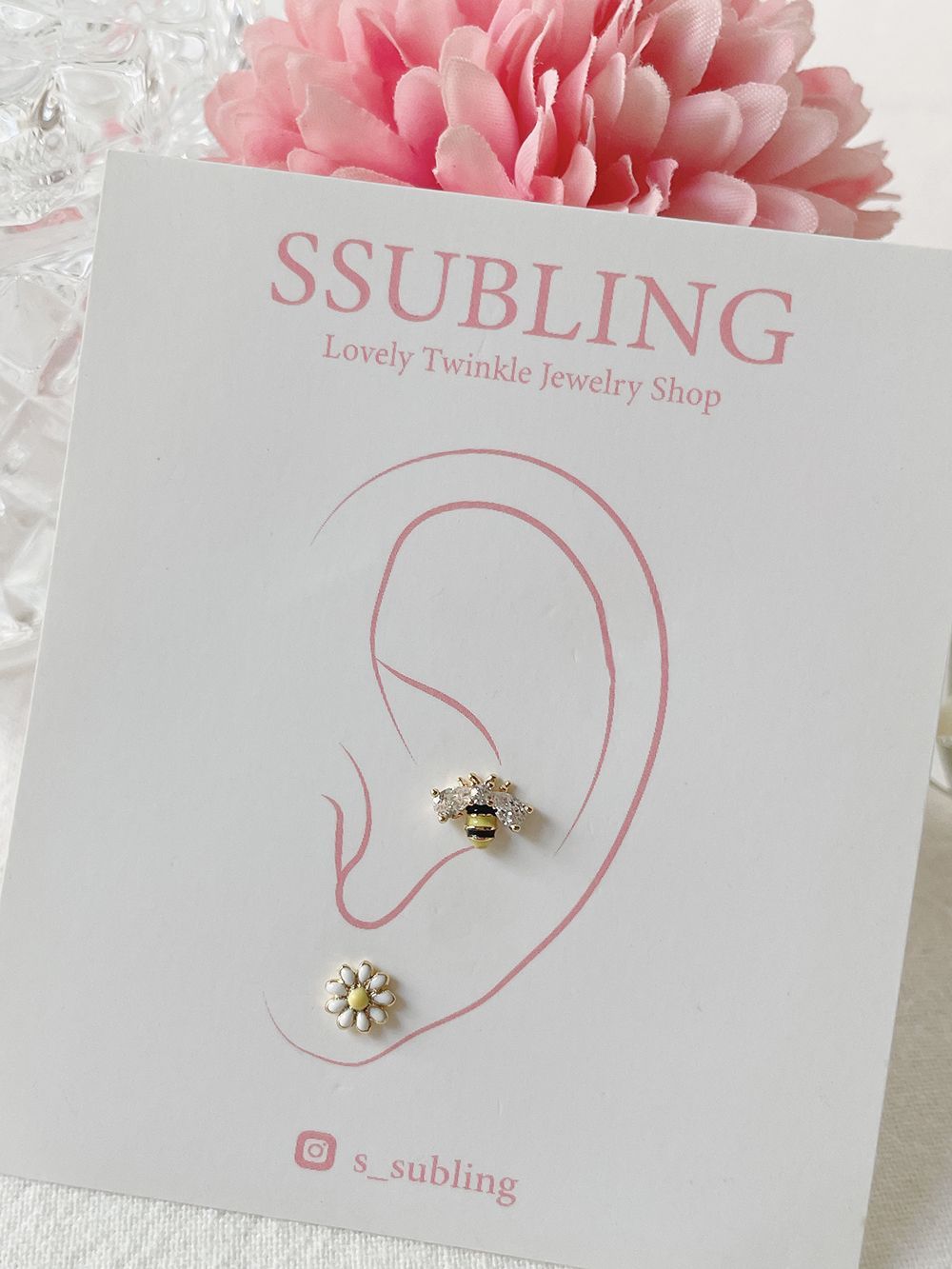 [Surgical] Star Drop Cubic (3 แบบ 2 สี) 16G 