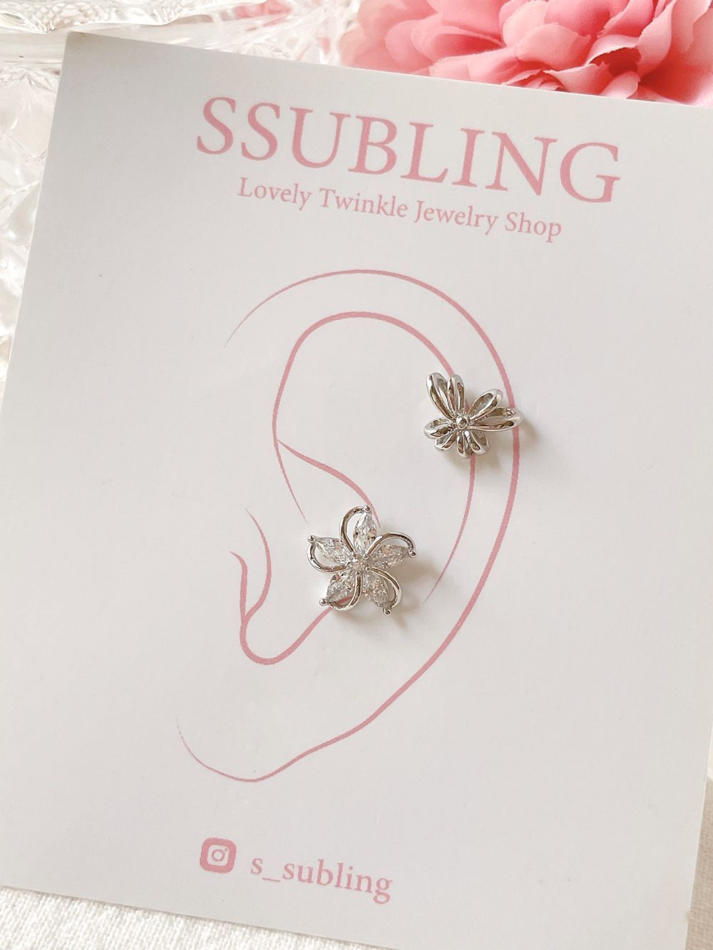 [Surgical] Star Drop Cubic (3 Types 2 Colors) 16G 