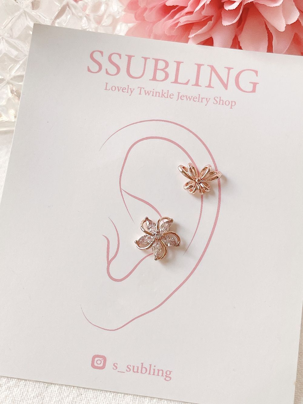 [Surgical] Star Drop Cubic (3 Types 2 Colors) 16G 