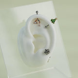 第4弾[16G/14G] かわいい アンテナヘリックス ボディピアス 軟骨ピアス 片耳用 16G 14G コレクション - 4MiLi (フォーミリ)