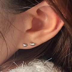 【即納】[サージカル]豆 まめ モチーフ ピアッシング (2type/3color) 16G