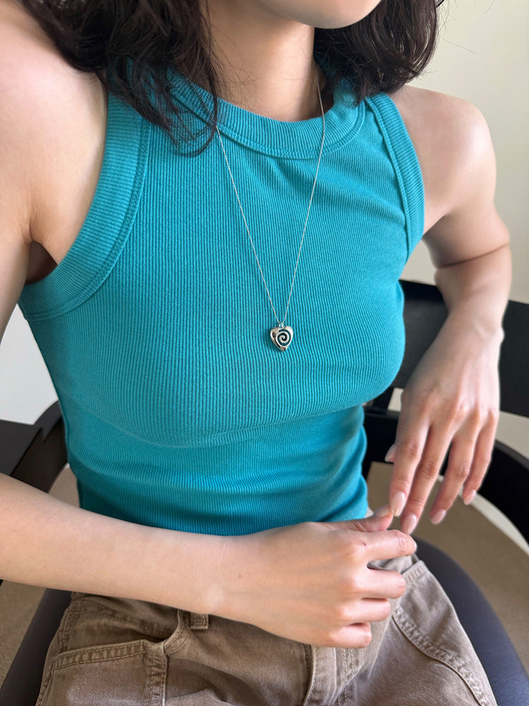 Metal &amp; Leopard Black String Bit Necklace (3 Colors) Adjustable Length 