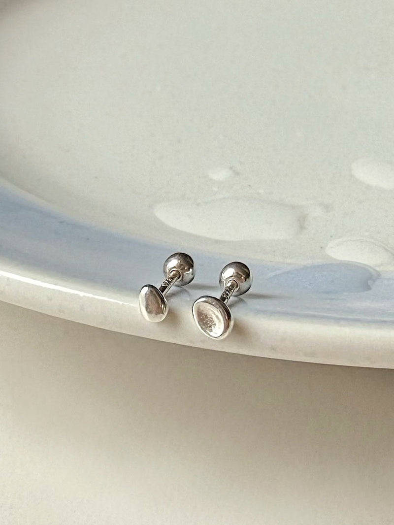 [925 Silver] เจาะ X-Line (2 แบบ) 20G เจาะร่างกาย เจาะหลัง เจาะกระดูกอ่อน 