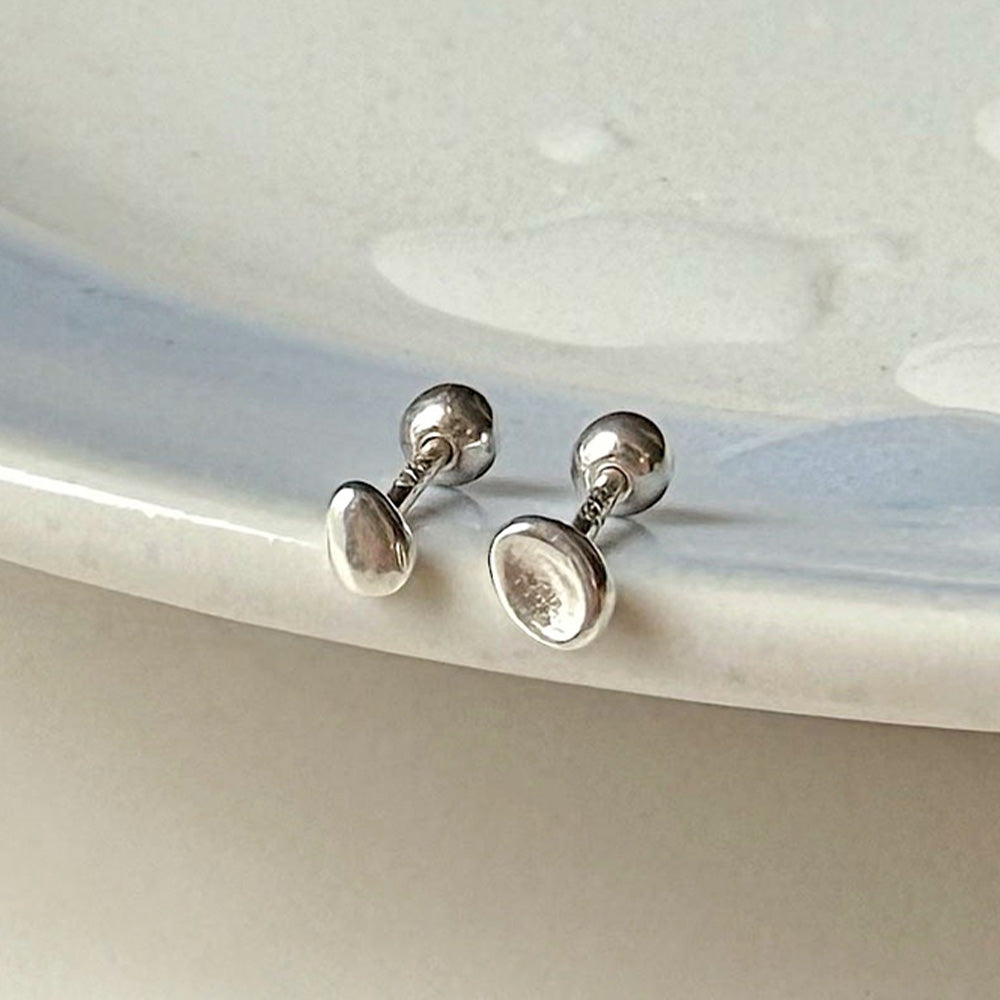 [925 Silver] เจาะ X-Line (2 แบบ) 20G เจาะร่างกาย เจาะหลัง เจาะกระดูกอ่อน 