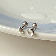 [925 Silver] เจาะ X-Line (2 แบบ) 20G เจาะร่างกาย เจาะหลัง เจาะกระดูกอ่อน 