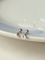 [925 Silver] เจาะ X-Line (2 แบบ) 20G เจาะร่างกาย เจาะหลัง เจาะกระดูกอ่อน 