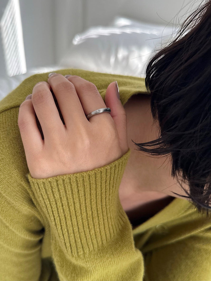 [サージカル] スパークウェーブ リング（2タイプ）マット / ミラー