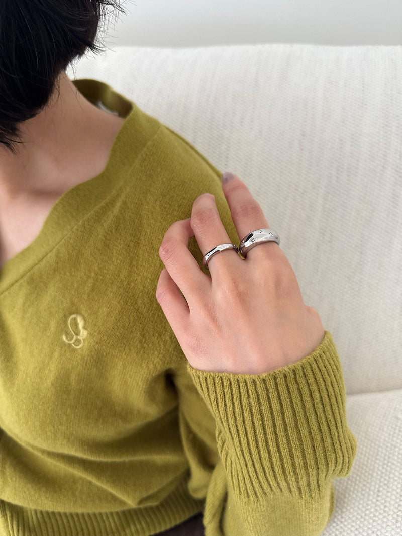 [サージカル] スパークウェーブ リング（2タイプ）マット / ミラー