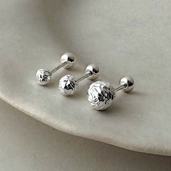 [925 Silver] X-Line Piercing (2 Types) 20G Body Piercing Back Piercing Cartilage Piercing 