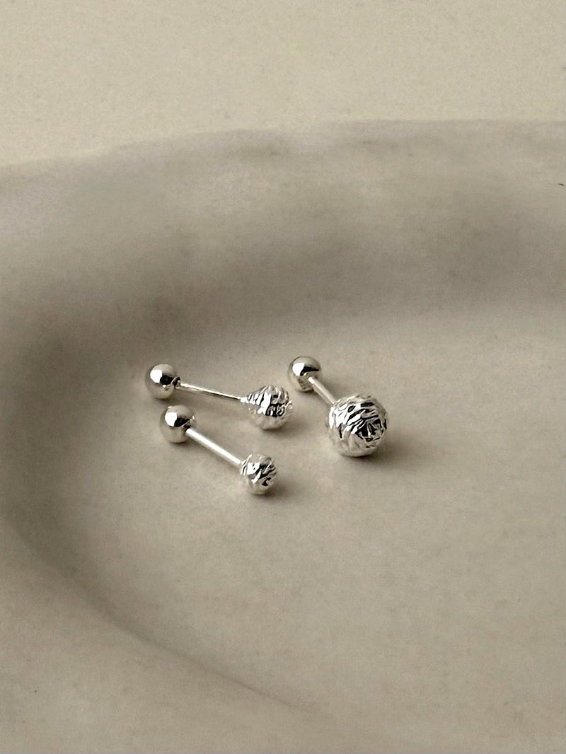 [925 Silver] X-Line Piercing (2 Types) 20G Body Piercing Back Piercing Cartilage Piercing 