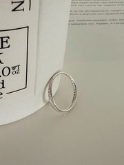 [925 Silver] แหวนทรงลูกบาศก์