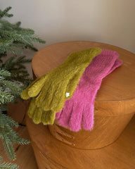 スター ポイント アンゴラ風 スマホ対応 フィンガーレス手袋（2色）アンゴラ手袋 / スマホ対応手袋 / フィンガーレス手袋 / 指なし手袋