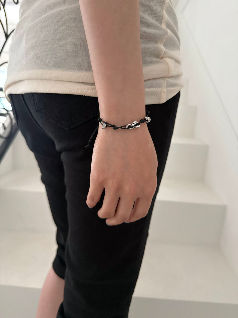 [925 Silver] สร้อยข้อมือพลอยรูปลูกบอลฟองสบู่ (3สี)