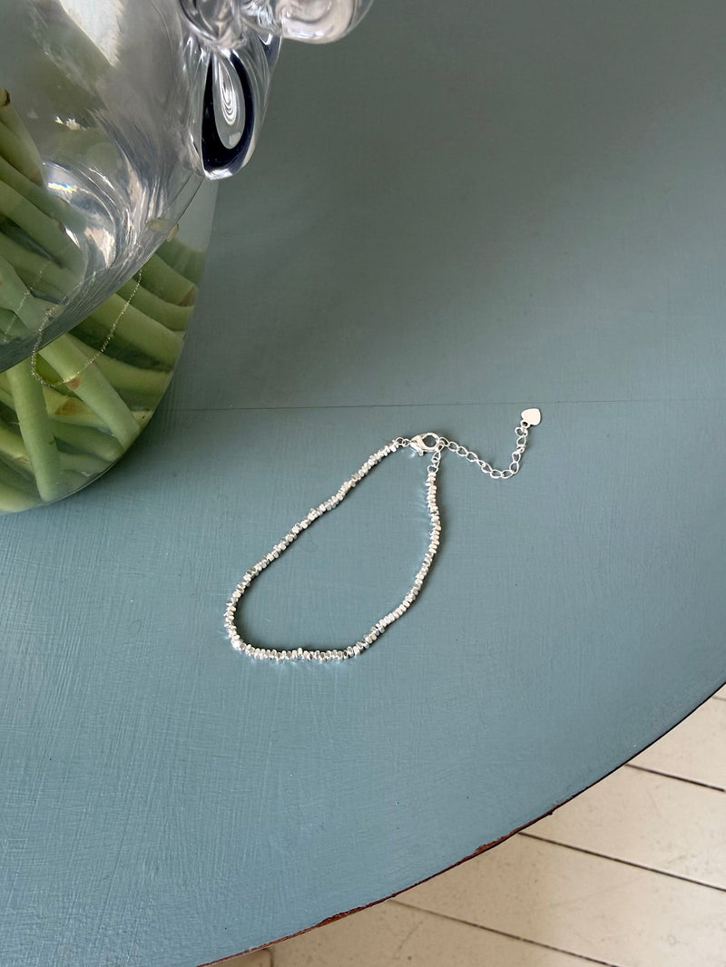 [925 Silver] Bubble Ball Gemstone Bracelet (3color)