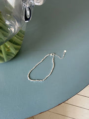 [925 Silver] Bubble Ball Gemstone Bracelet (3color)
