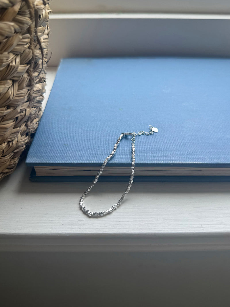 [925 Silver] Bubble Ball Gemstone Bracelet (3color)