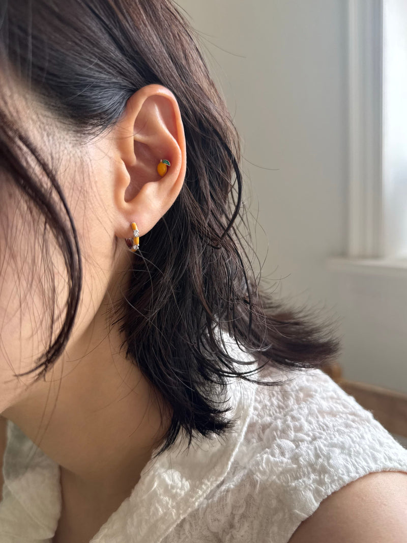 [925 Silver] เจาะ X-Line (2 แบบ) 20G เจาะร่างกาย เจาะหลัง เจาะกระดูกอ่อน 
